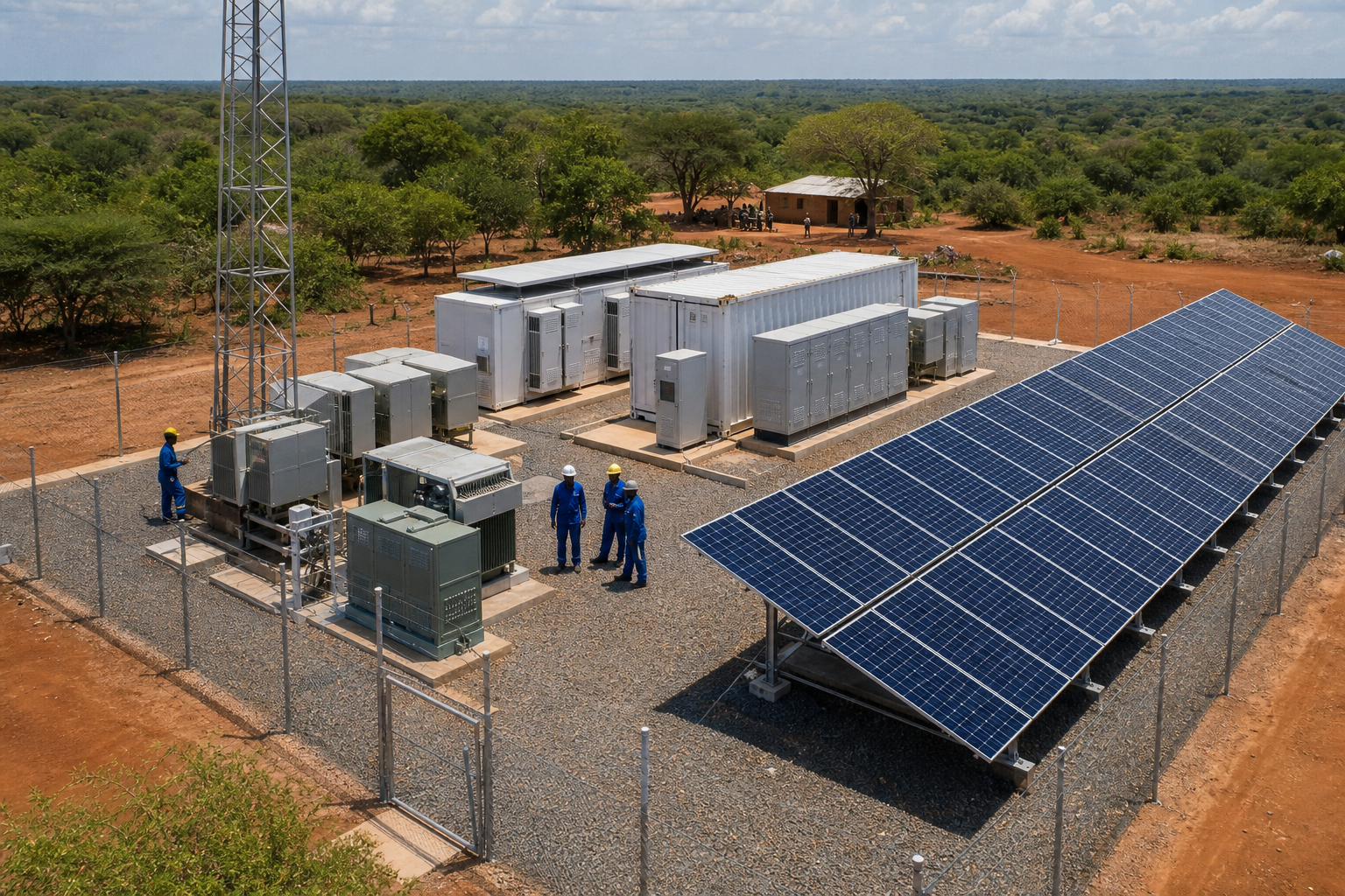 Equipment installation site