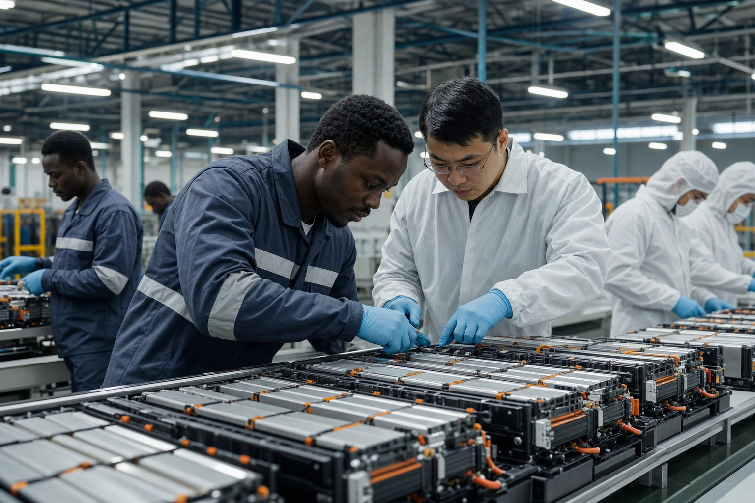 Battery production facility